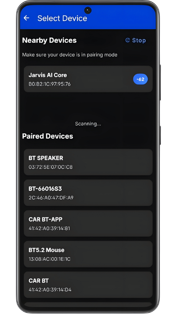 Smart BLE Hub - Device scanning and pairing